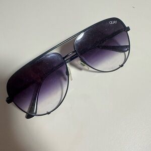 Quay Australia Black Gradient Sunglasses